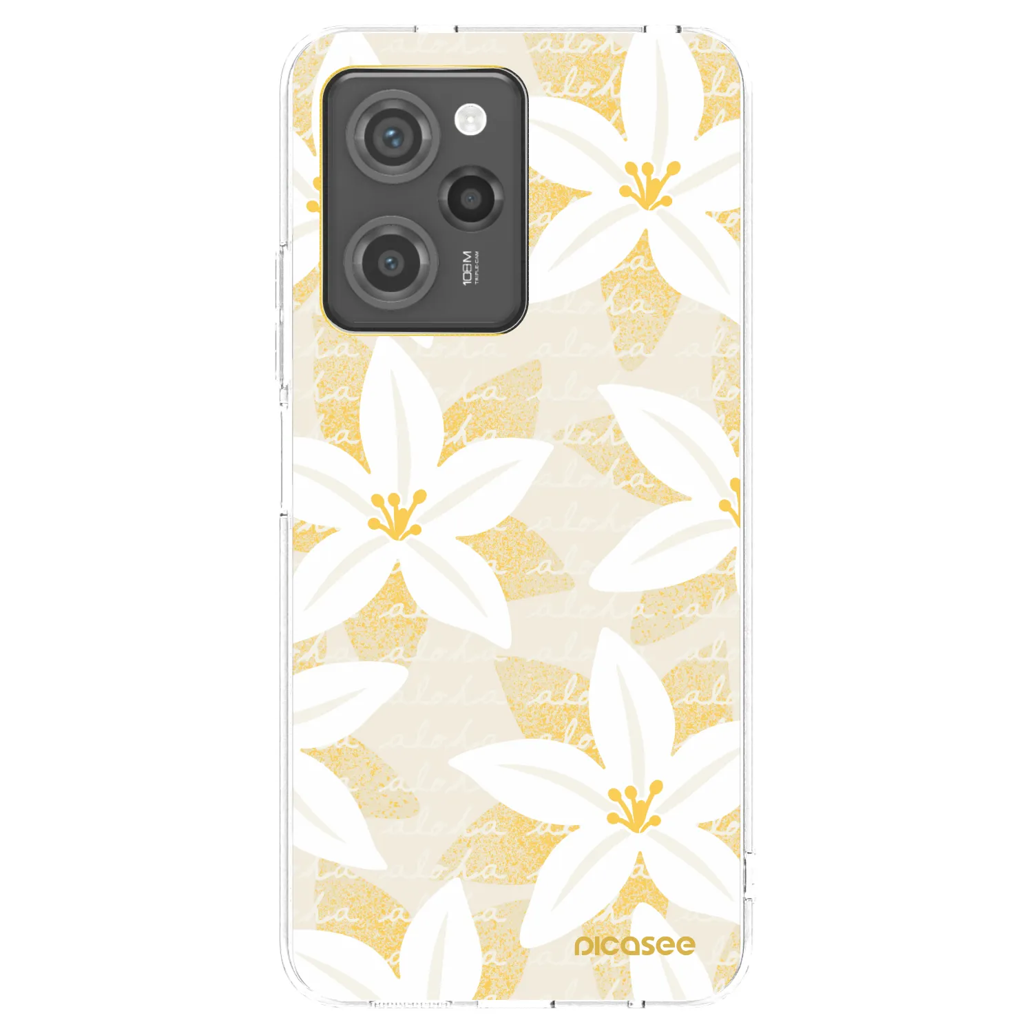 Picasee silikonowe przeźroczyste etui na Xiaomi Poco X5 Pro - Island Leave