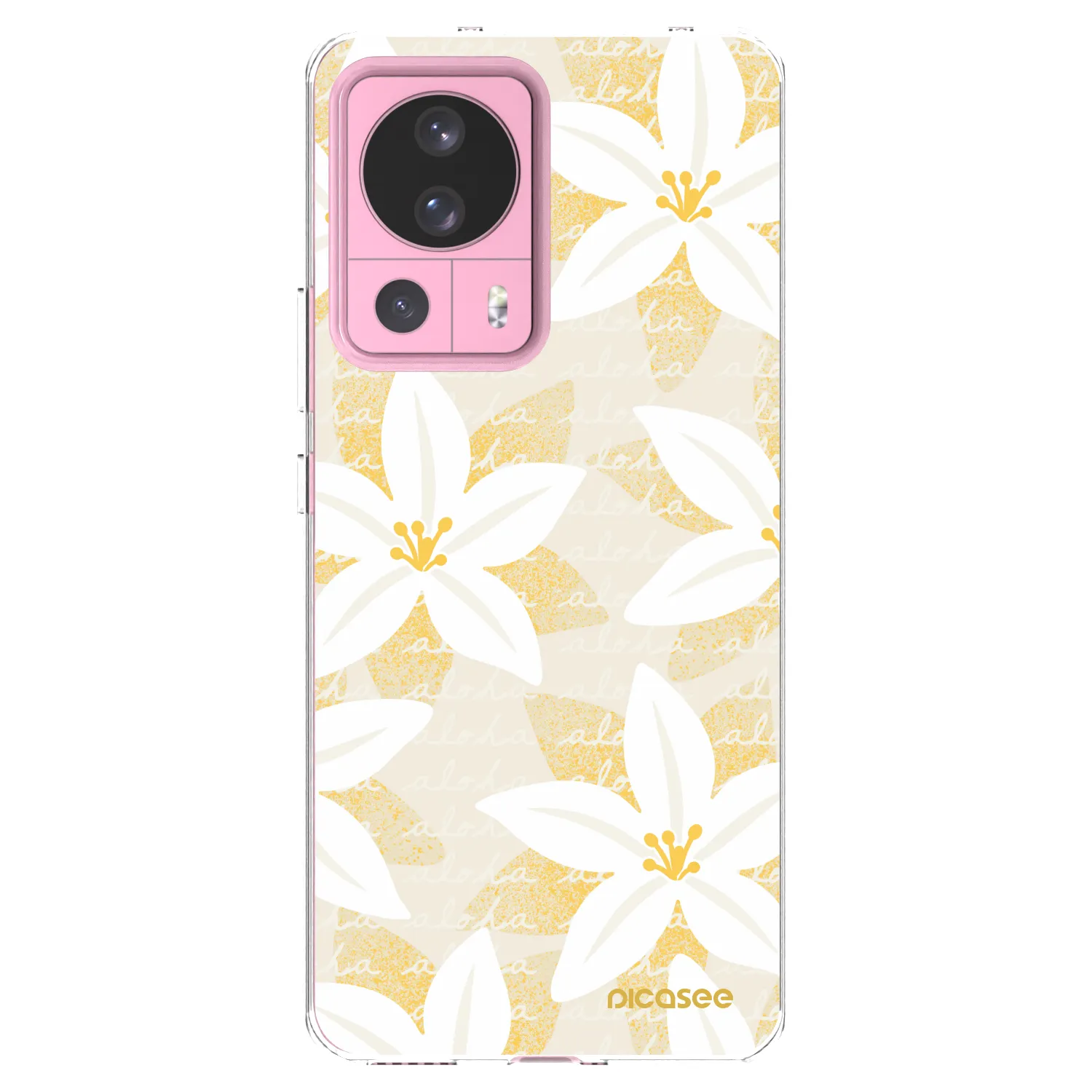 Picasee silikonowe przeźroczyste etui na Xiaomi 13 Lite - Island Leave