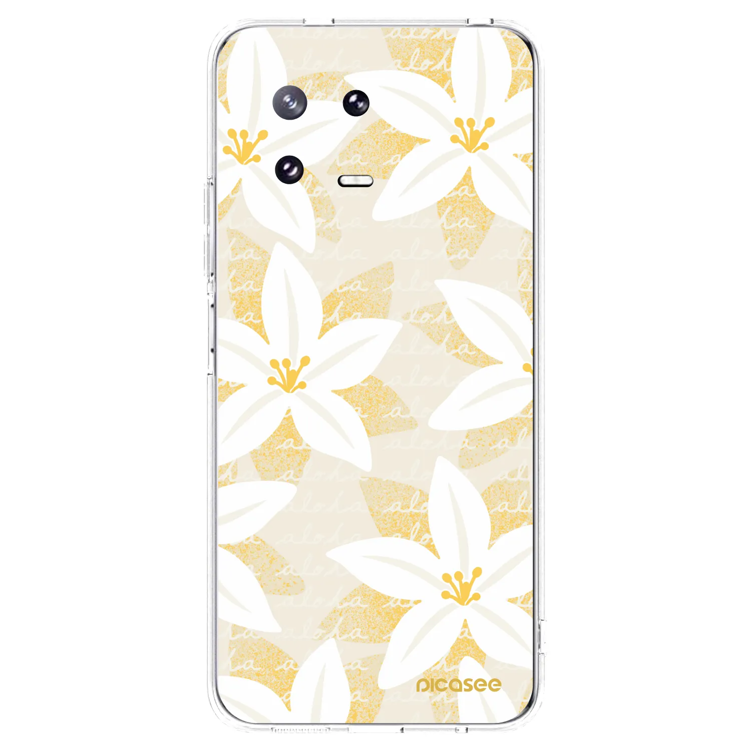 Picasee silikonowe przeźroczyste etui na Xiaomi 13 Pro - Island Leave