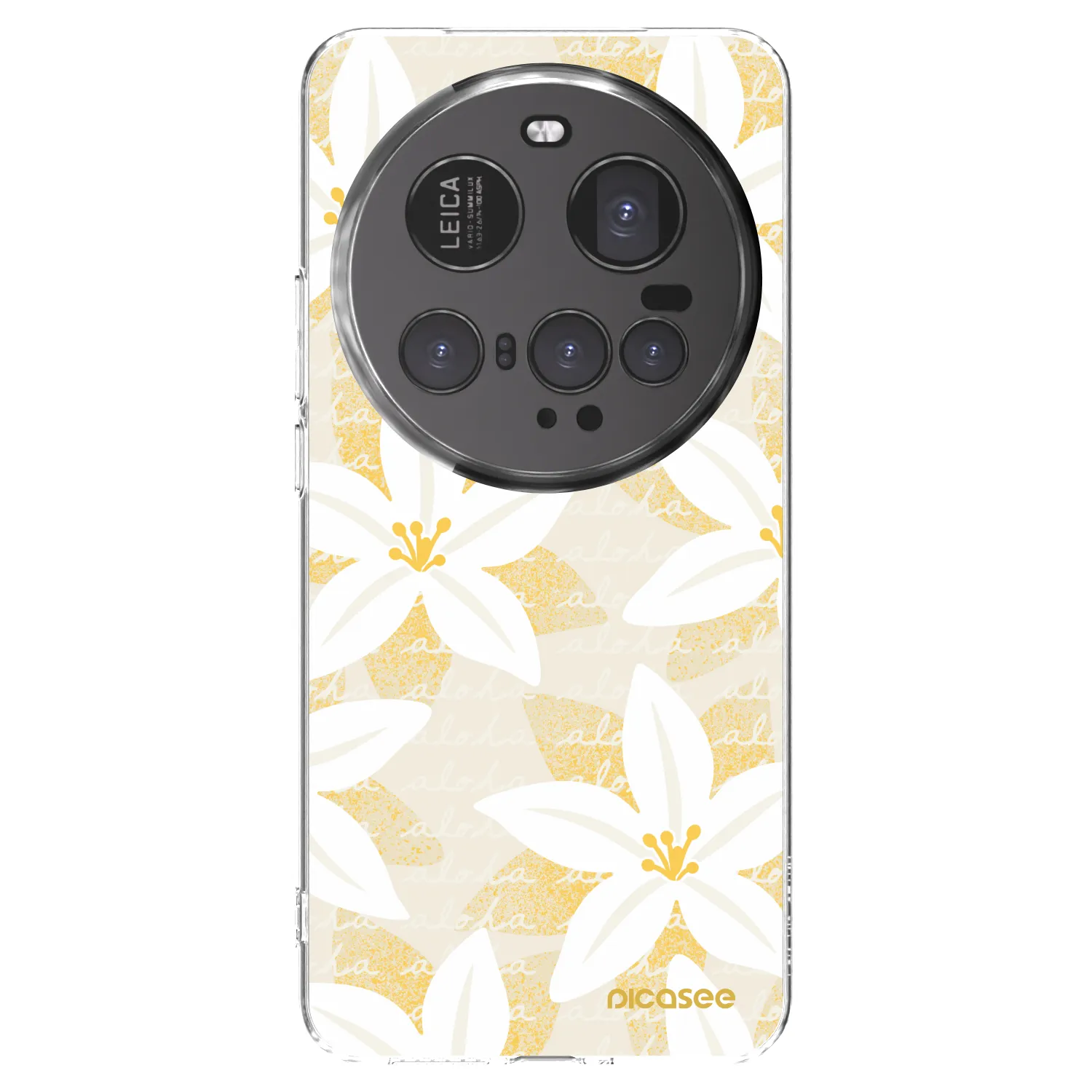 Picasee silikonowe przeźroczyste etui na Xiaomi 15 Ultra - Island Leave