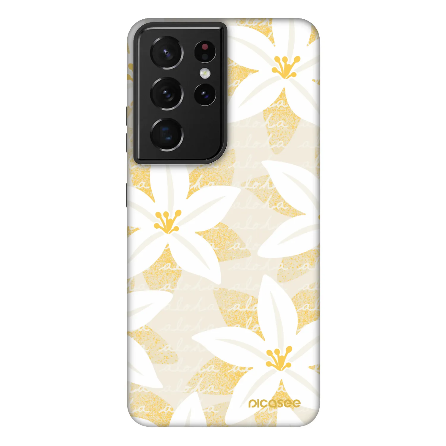 Picasee Fashion Case na Samsung Galaxy S21 Ultra 5G G998B - Island Leave