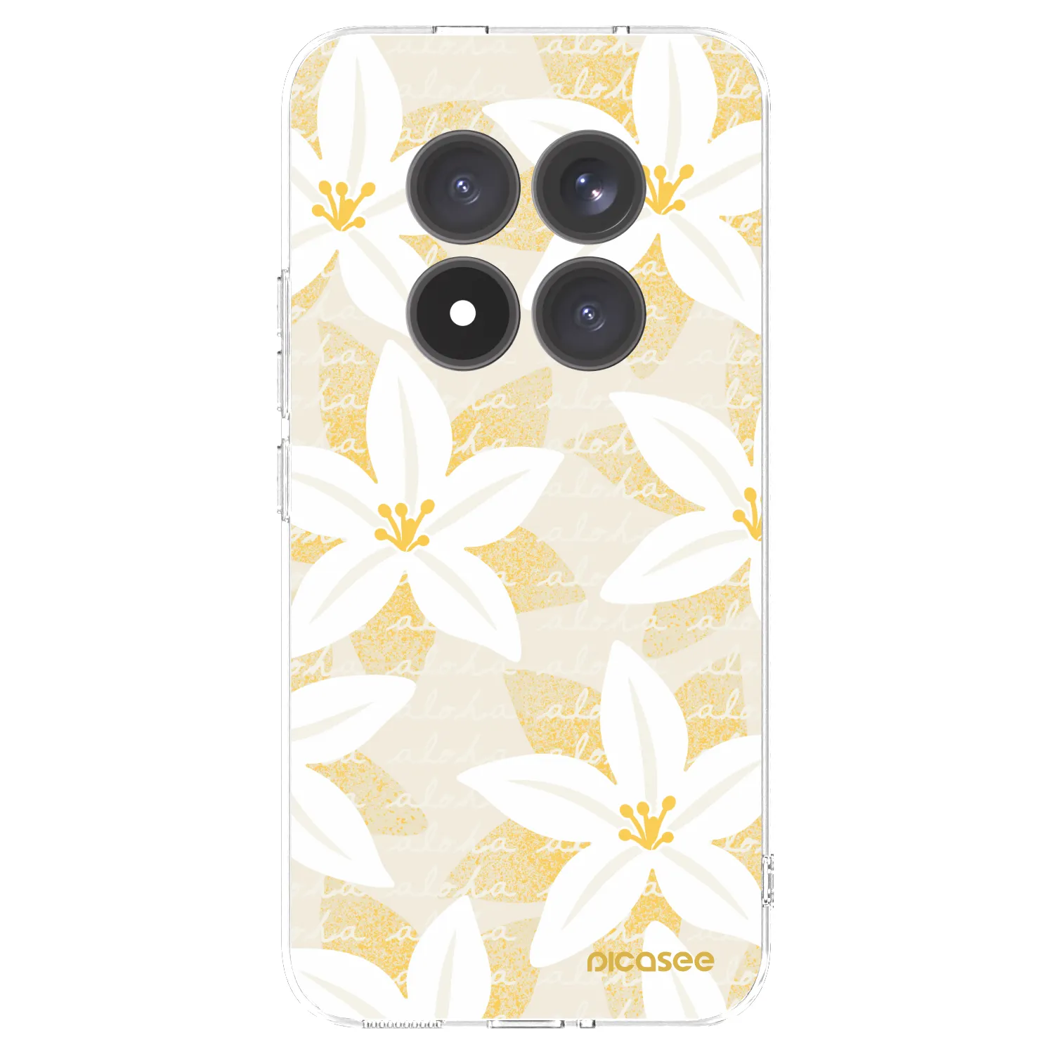 Picasee silikonowe przeźroczyste etui na Xiaomi Redmi Note 15 Pro+ - Island Leave