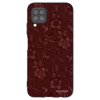 Picasee silikonowe czarne etui na Huawei P40 Lite - Red Elegance