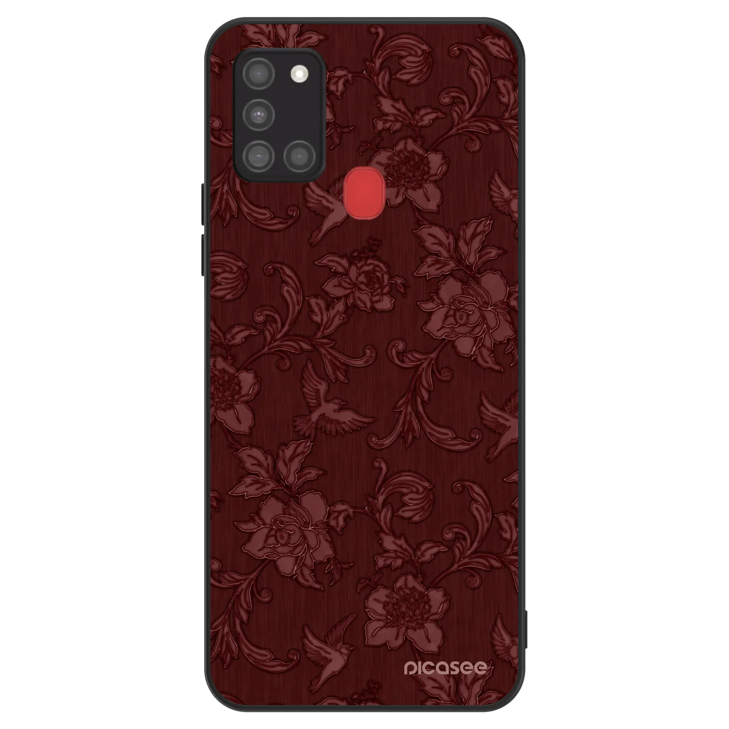 Picasee ULTIMATE CASE na Samsung Galaxy A21s - Red Elegance