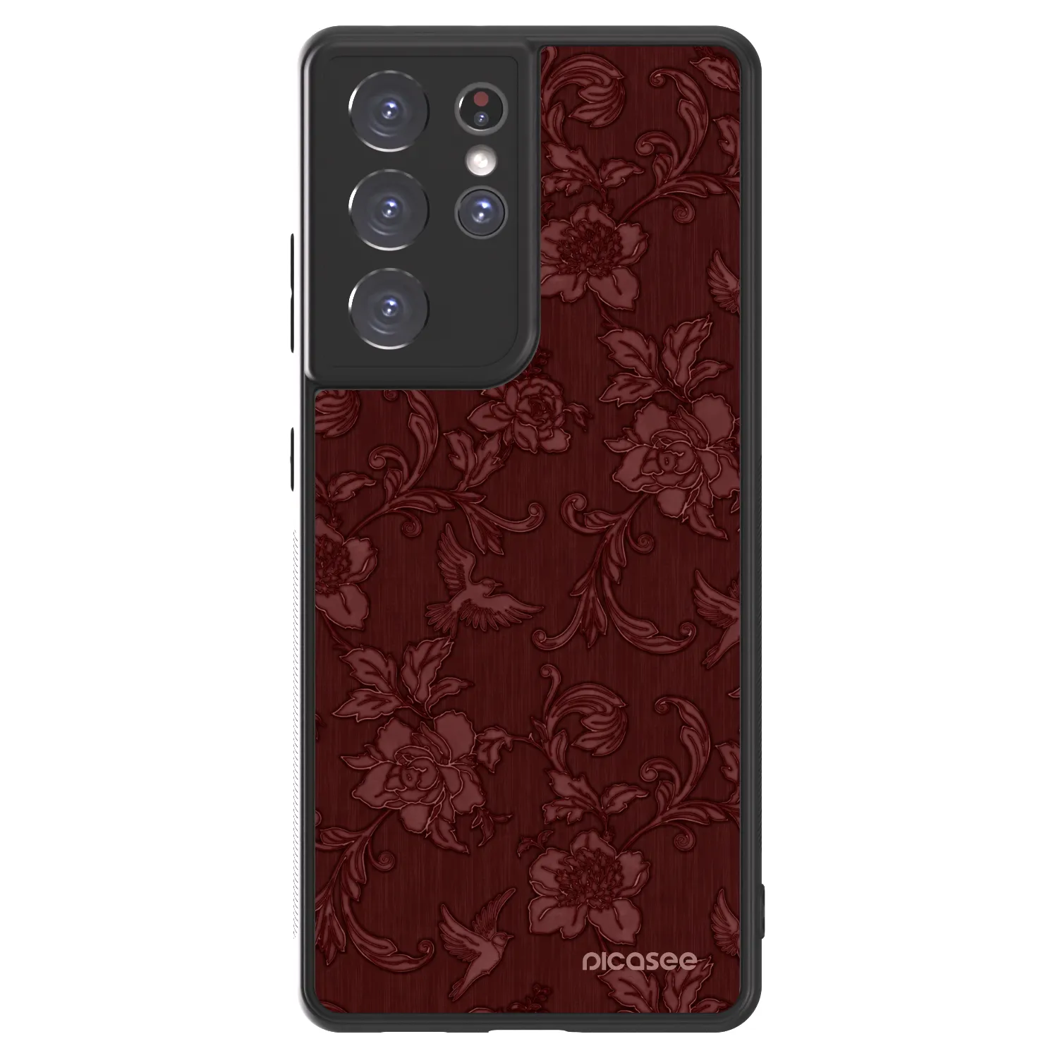 Picasee ULTIMATE CASE na Samsung Galaxy S21 Ultra 5G G998B - Red Elegance
