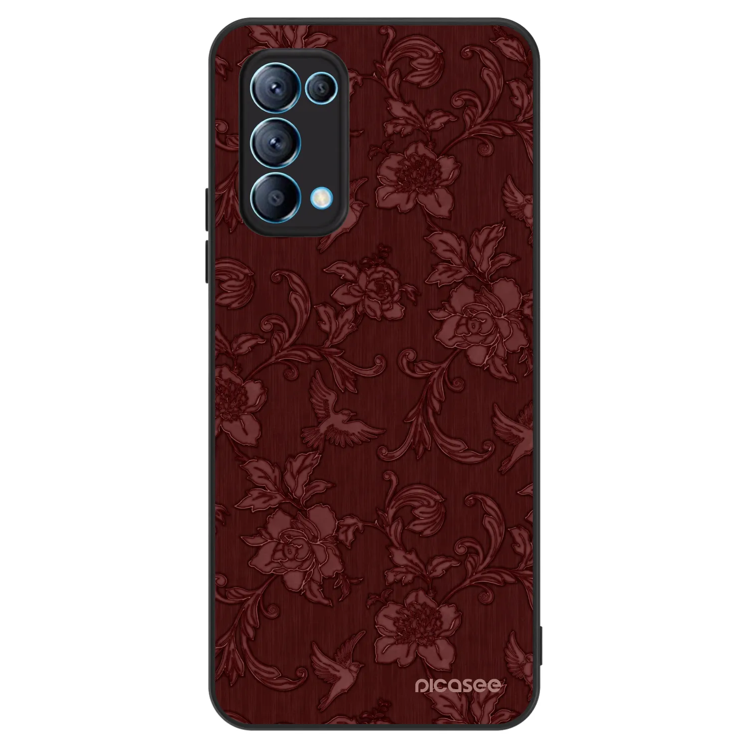 Picasee ULTIMATE CASE na OPPO Reno 5 5G - Red Elegance