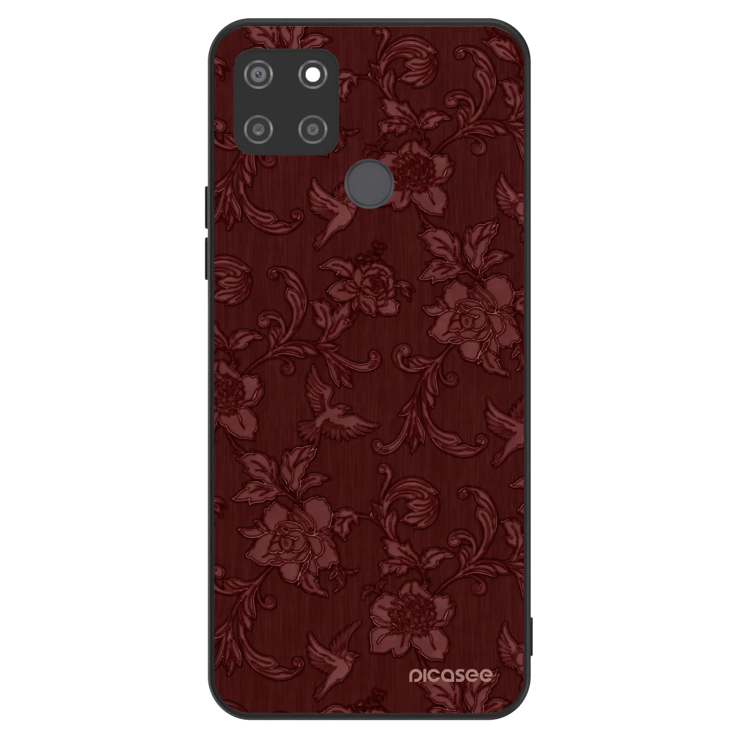 Picasee ULTIMATE CASE na Realme C21Y - Red Elegance