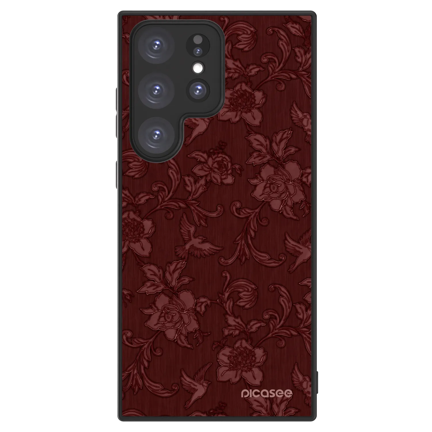 Picasee ULTIMATE CASE na Samsung Galaxy S23 Ultra 5G - Red Elegance
