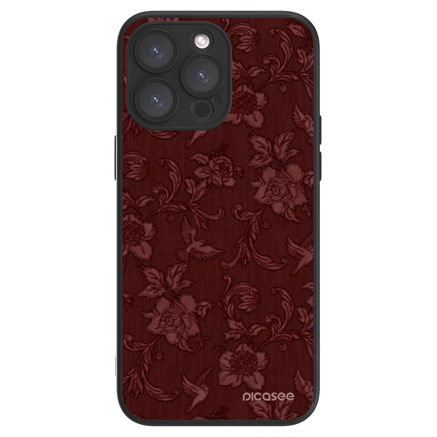 Picasee ULTIMATE CASE MagSafe pro Apple iPhone 15 Pro Max - Red Elegance