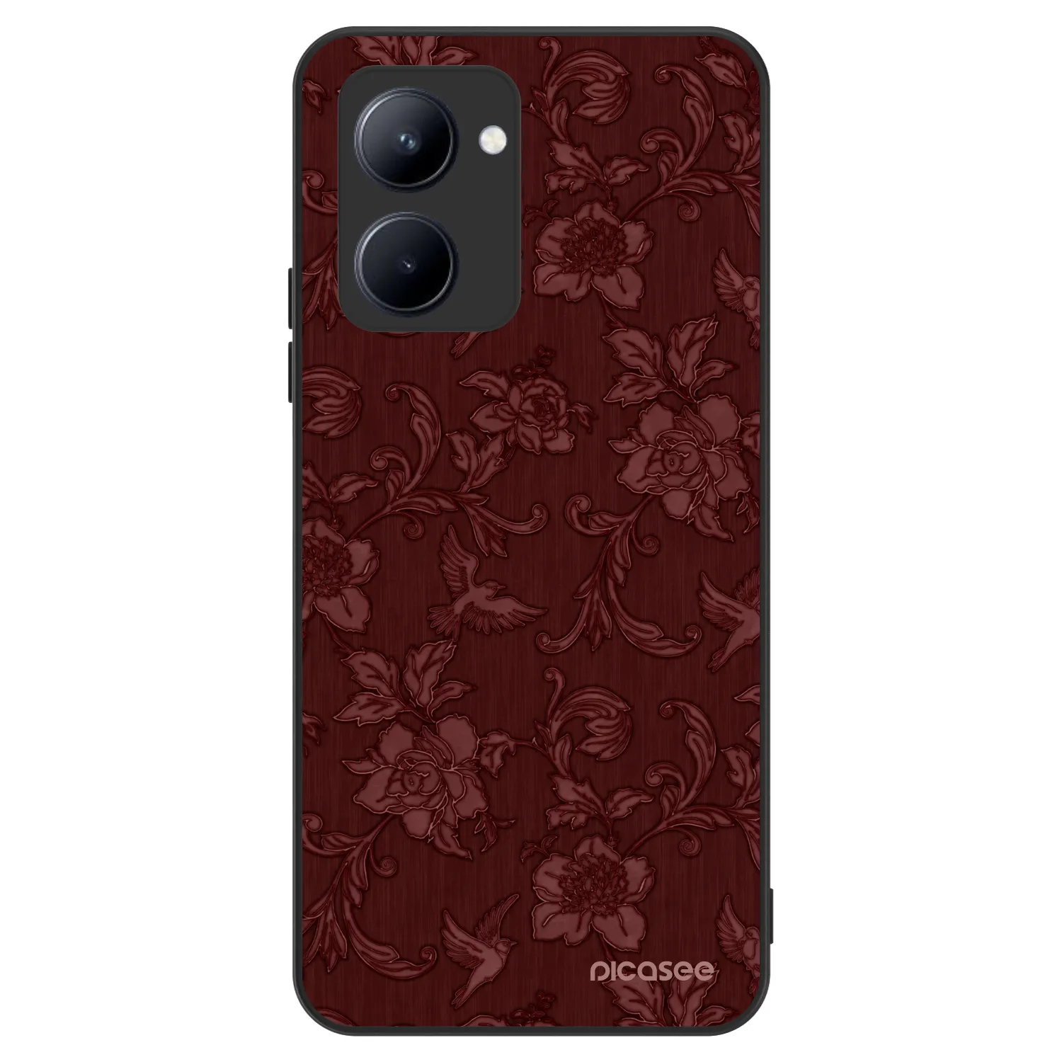 Picasee ULTIMATE CASE na Realme C33 (2023) - Red Elegance