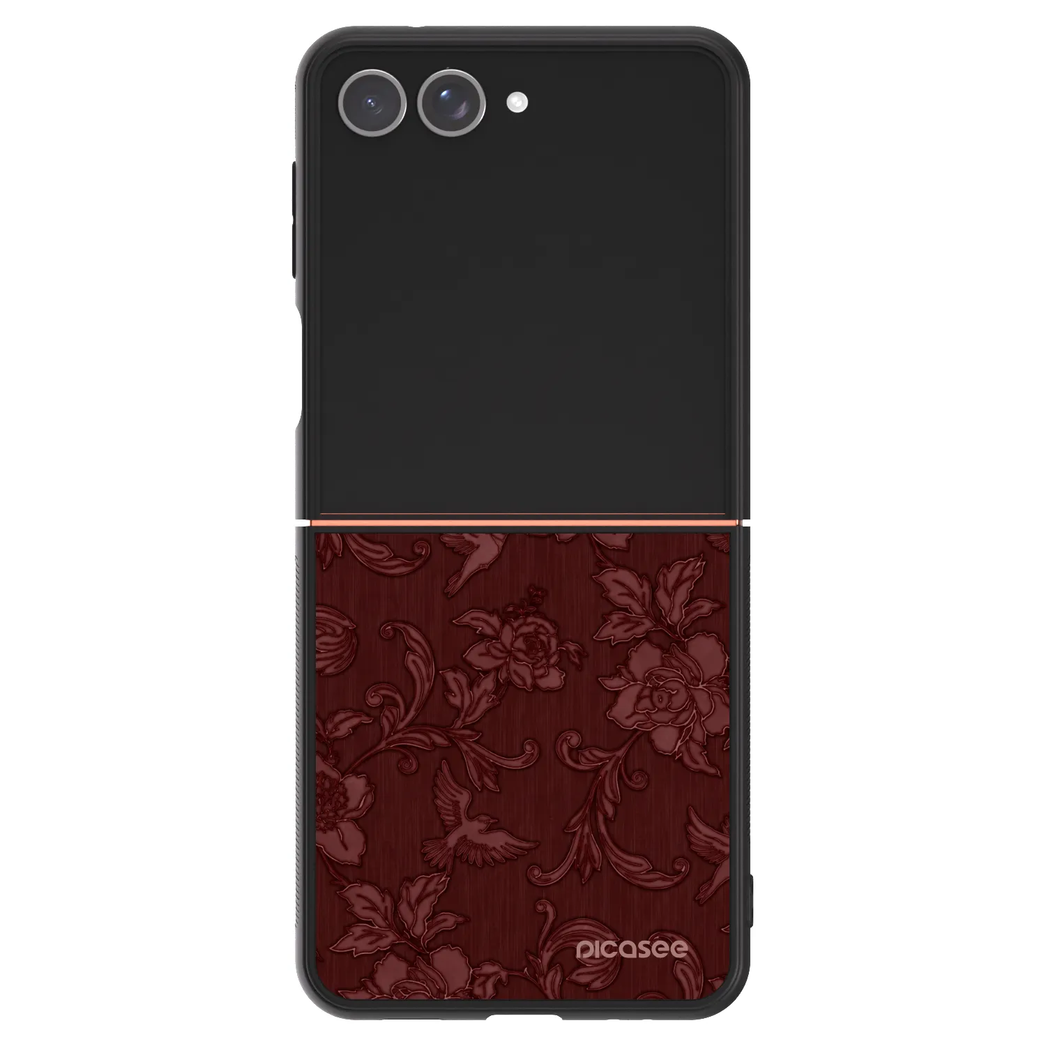 Picasee ULTIMATE CASE na Samsung Galaxy Z Flip7 5G - Red Elegance