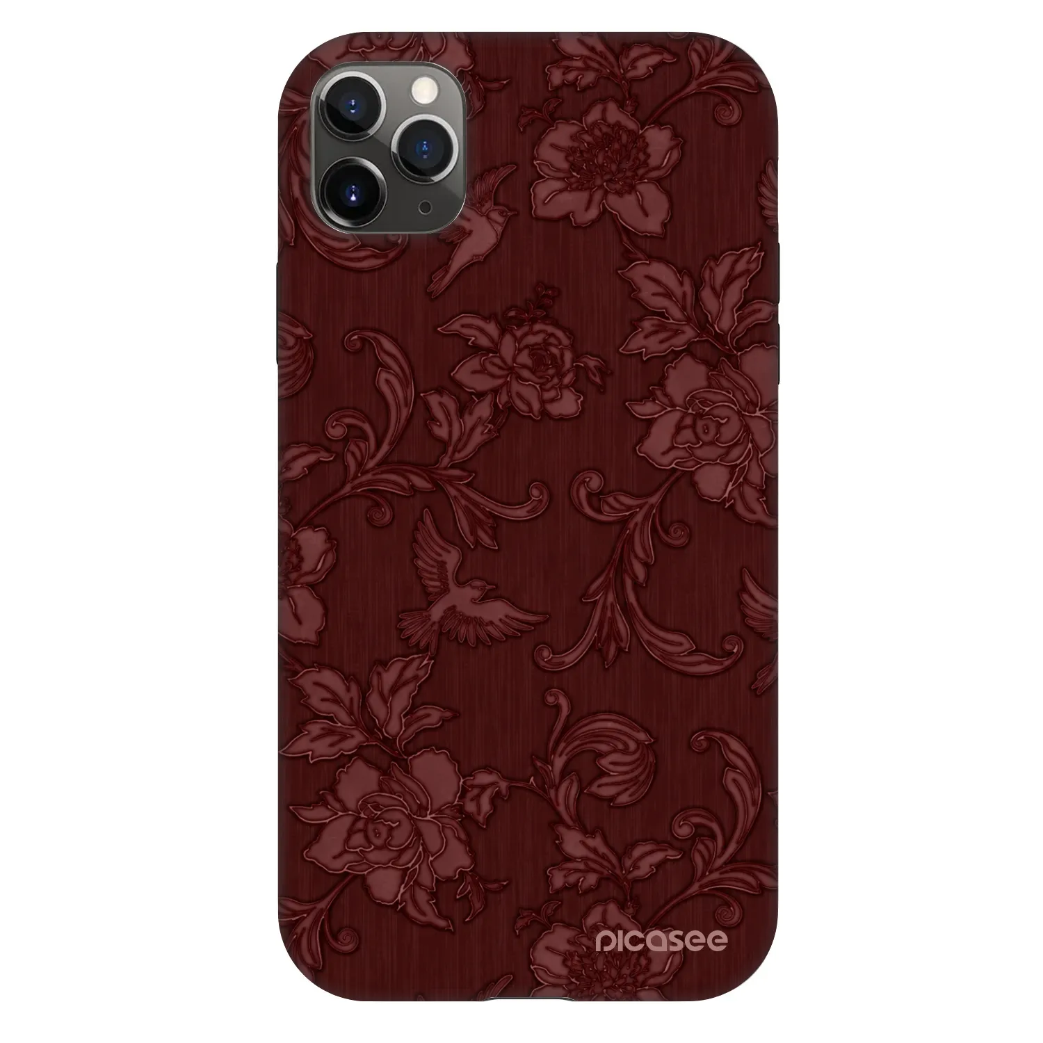 Picasee Fashion Case na Apple iPhone 11 Pro Max - Red Elegance