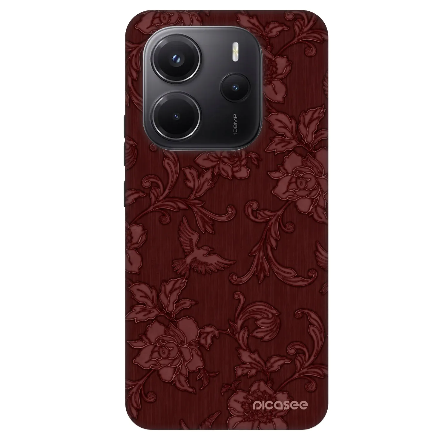 Picasee Fashion Case na Xiaomi Redmi Note 14 5G - Red Elegance