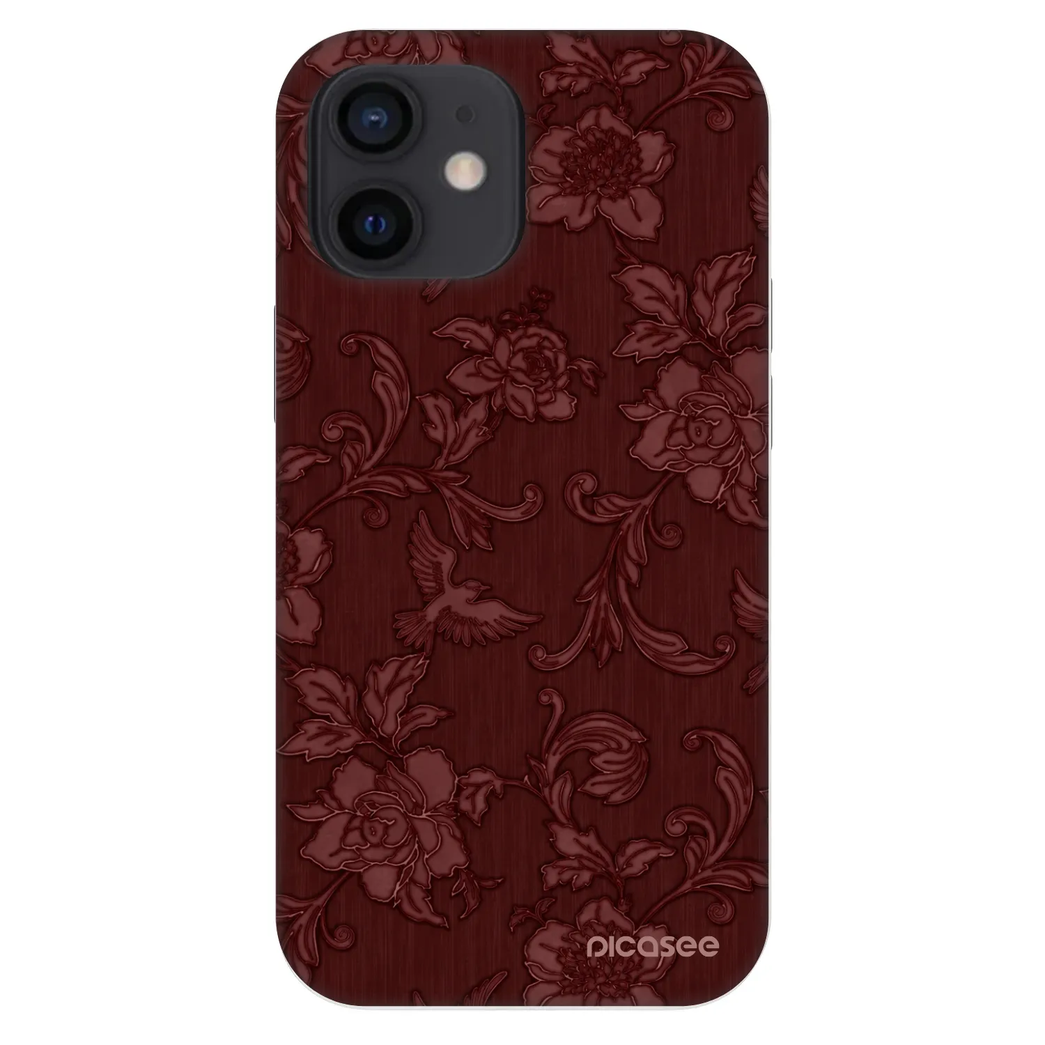 Picasee Fashion Case na Apple iPhone 12 mini - Red Elegance