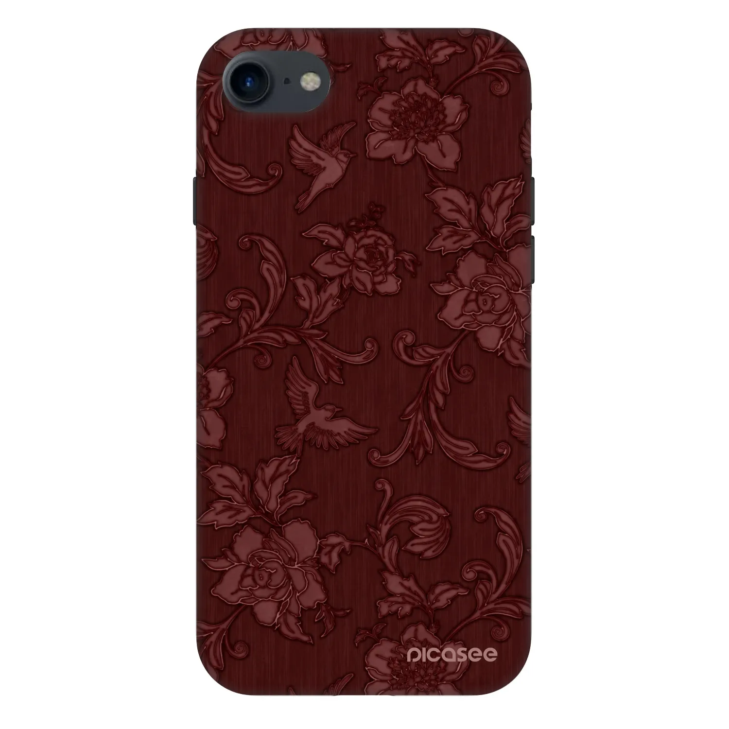 Picasee Fashion Case na Apple iPhone 8 - Red Elegance