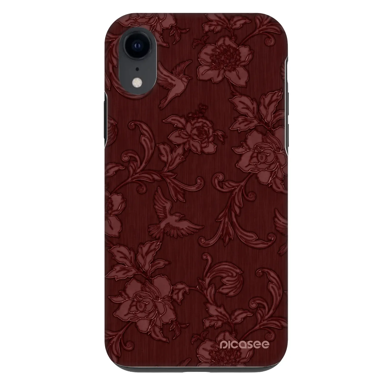Picasee Fashion Case na Apple iPhone XR - Red Elegance