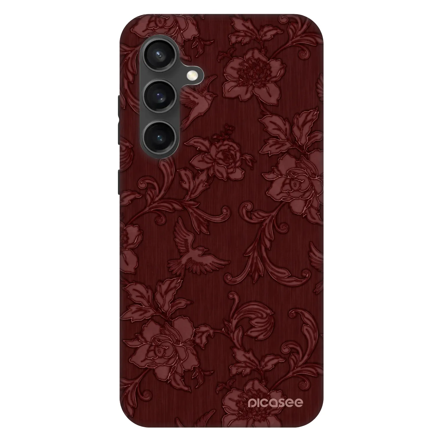 Picasee Fashion Case na Samsung Galaxy S24 FE S721B - Red Elegance