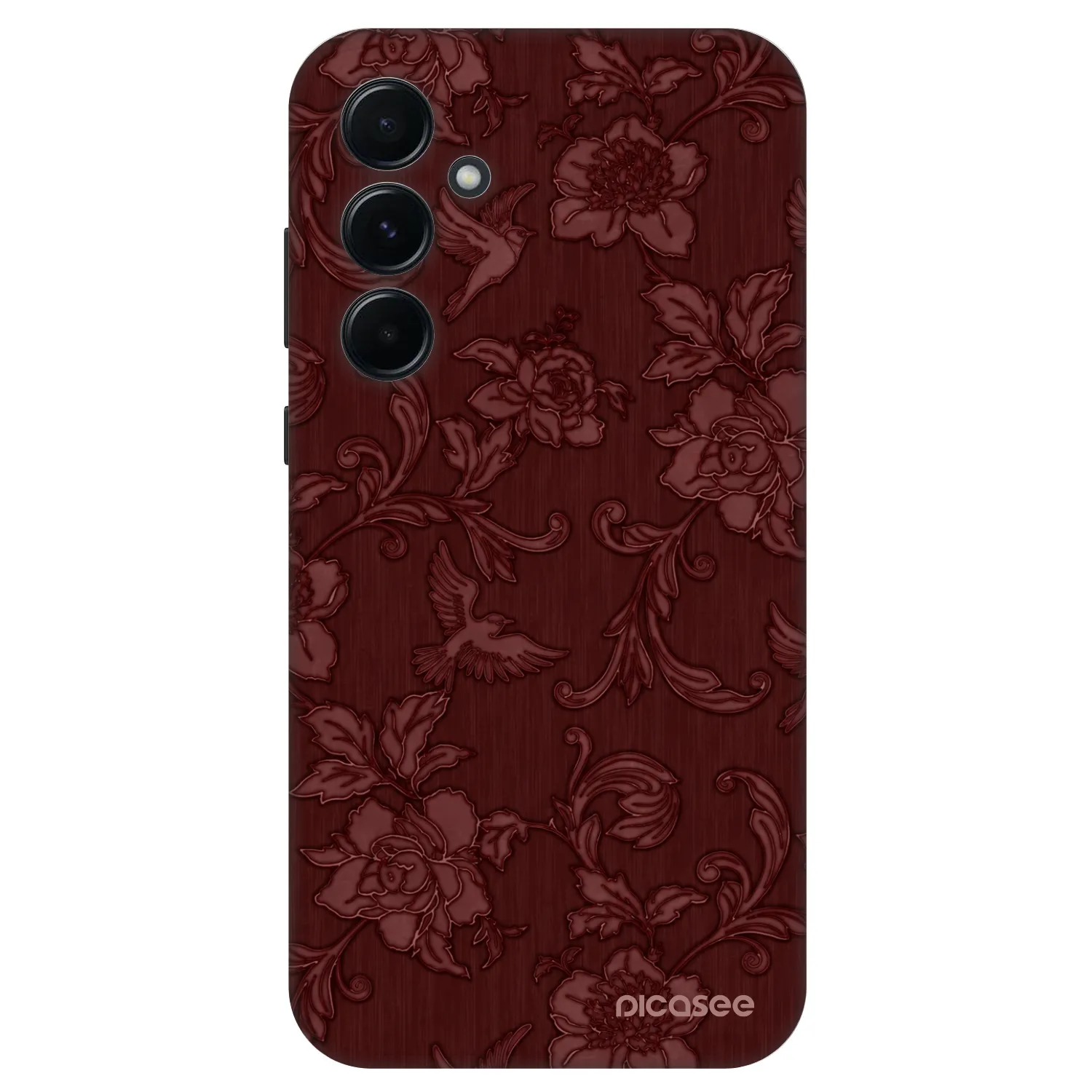 Picasee Fashion Case na Samsung Galaxy A55 5G A556B - Red Elegance