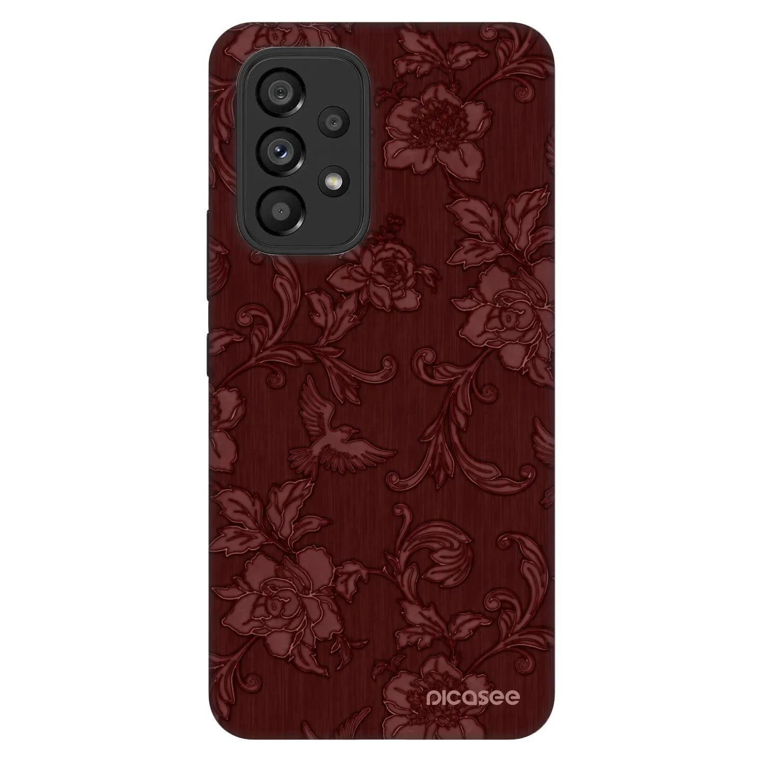 Picasee Fashion Case na Samsung Galaxy A53 5G A536 - Red Elegance