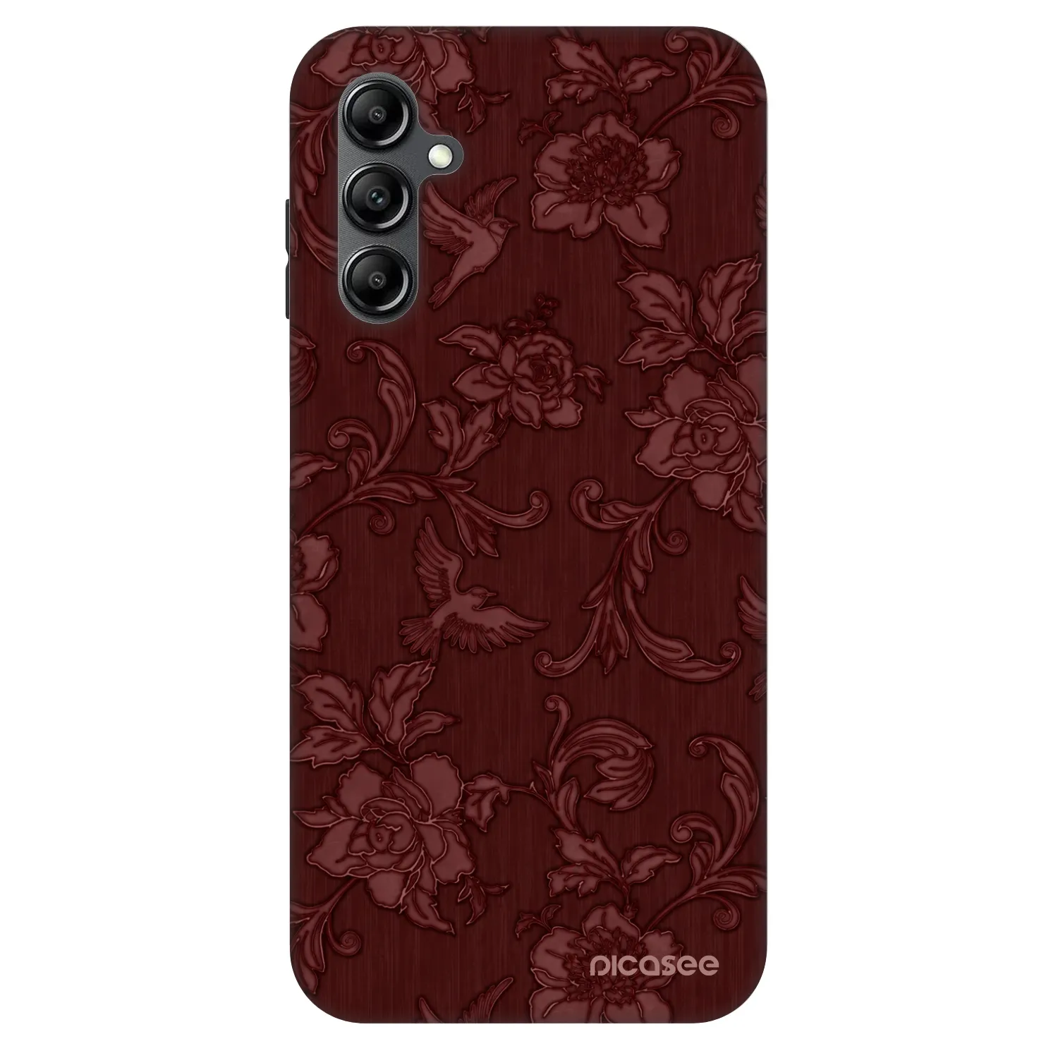 Picasee Fashion Case na Samsung Galaxy A14 4G A145R - Red Elegance