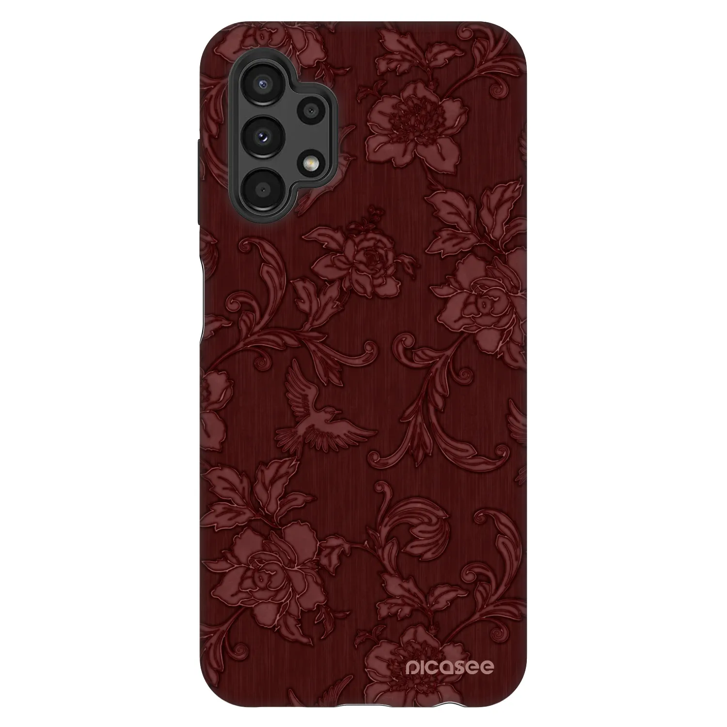 Picasee Fashion Case na Samsung Galaxy A13 4G A135 - Red Elegance