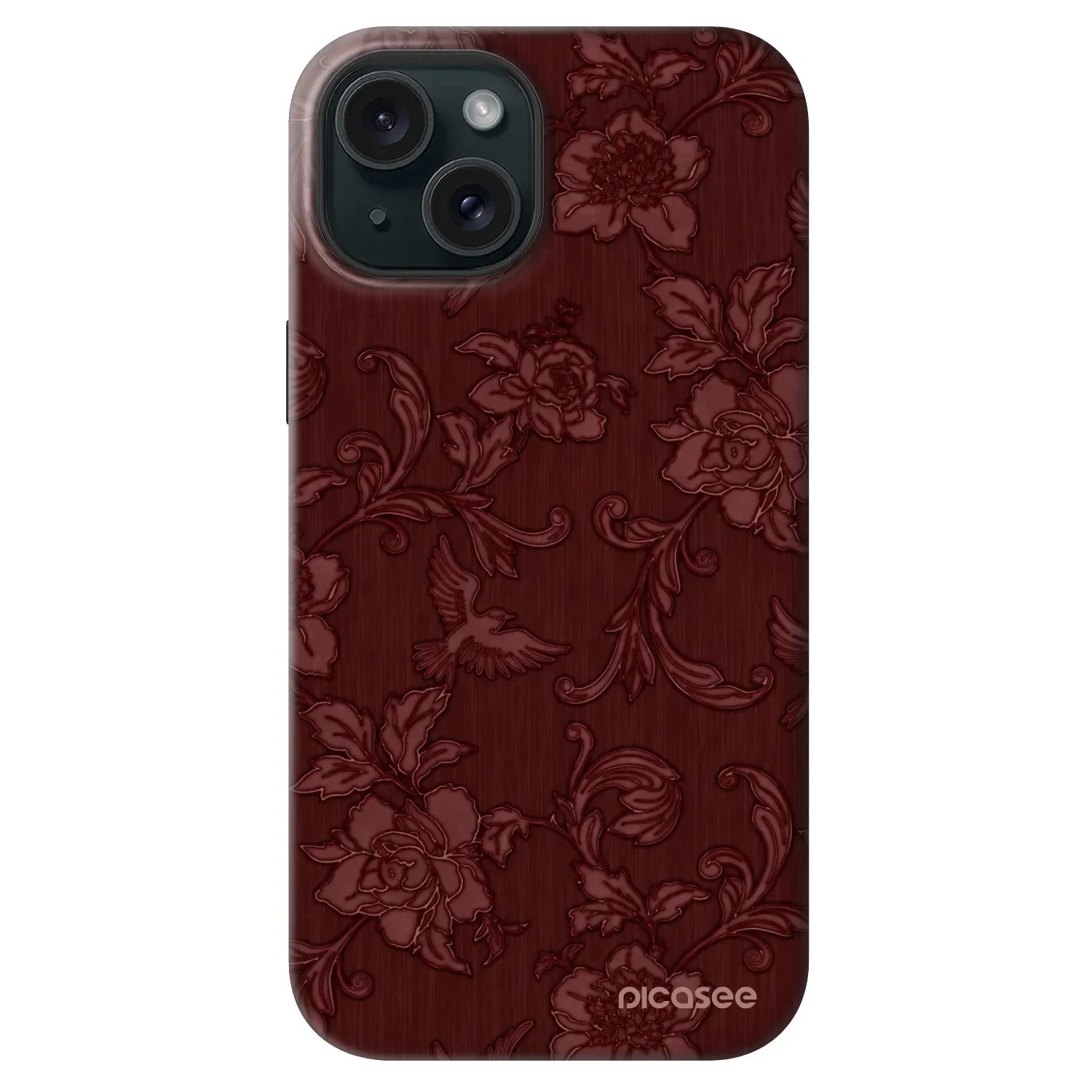 Picasee Fashion Case MagSafe na Apple iPhone 14 - Red Elegance