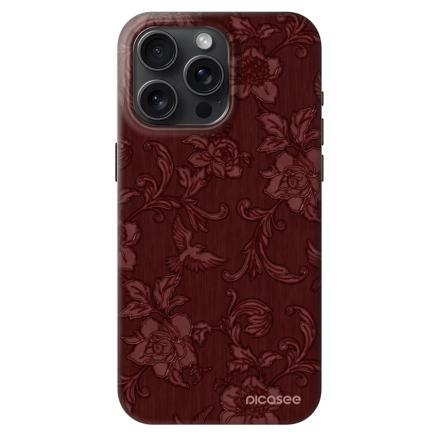 Picasee Fashion Case MagSafe na Apple iPhone 15 Pro Max - Red Elegance