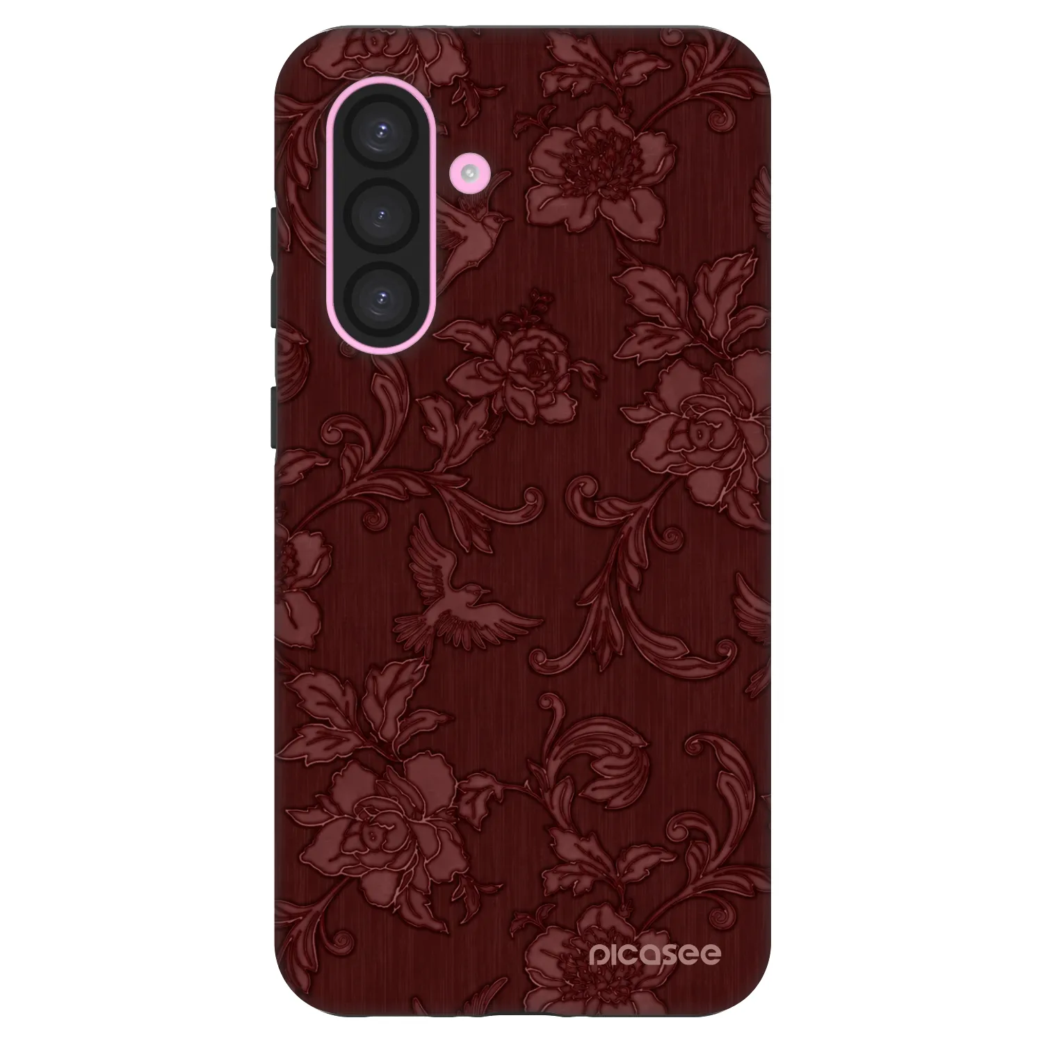 Picasee Fashion Case na Samsung Galaxy A56 5G A566B - Red Elegance
