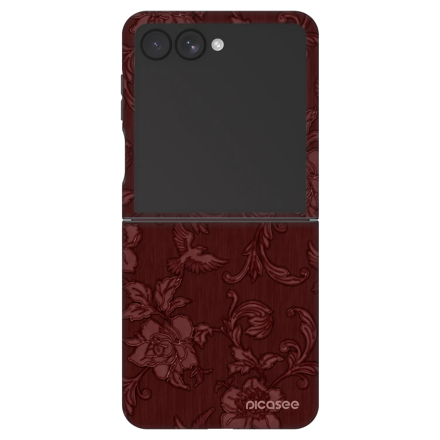 Picasee Fashion Case na Samsung Galaxy Z Flip7 5G - Red Elegance