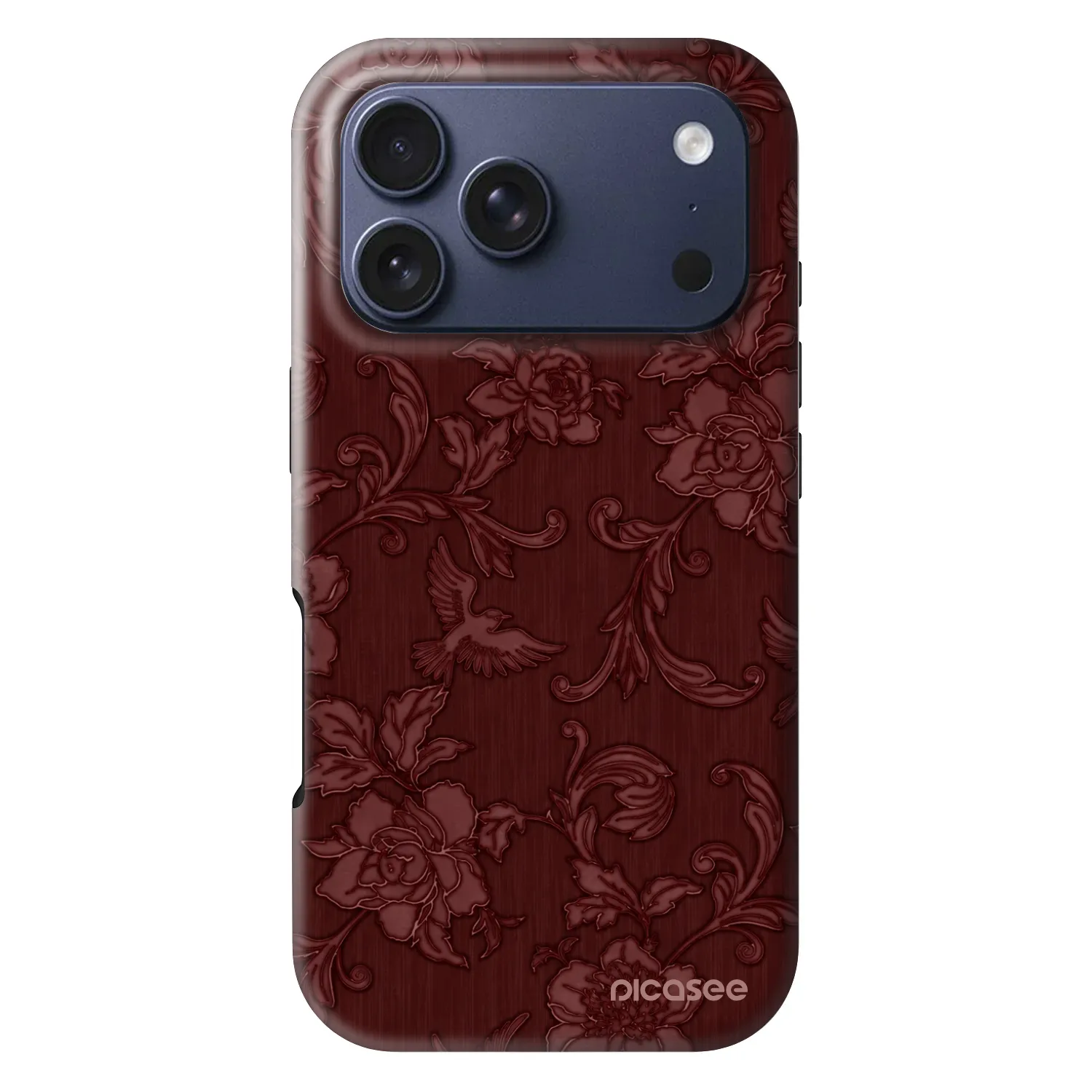 Picasee Fashion Case MagSafe na Apple iPhone 18 Pro - Red Elegance