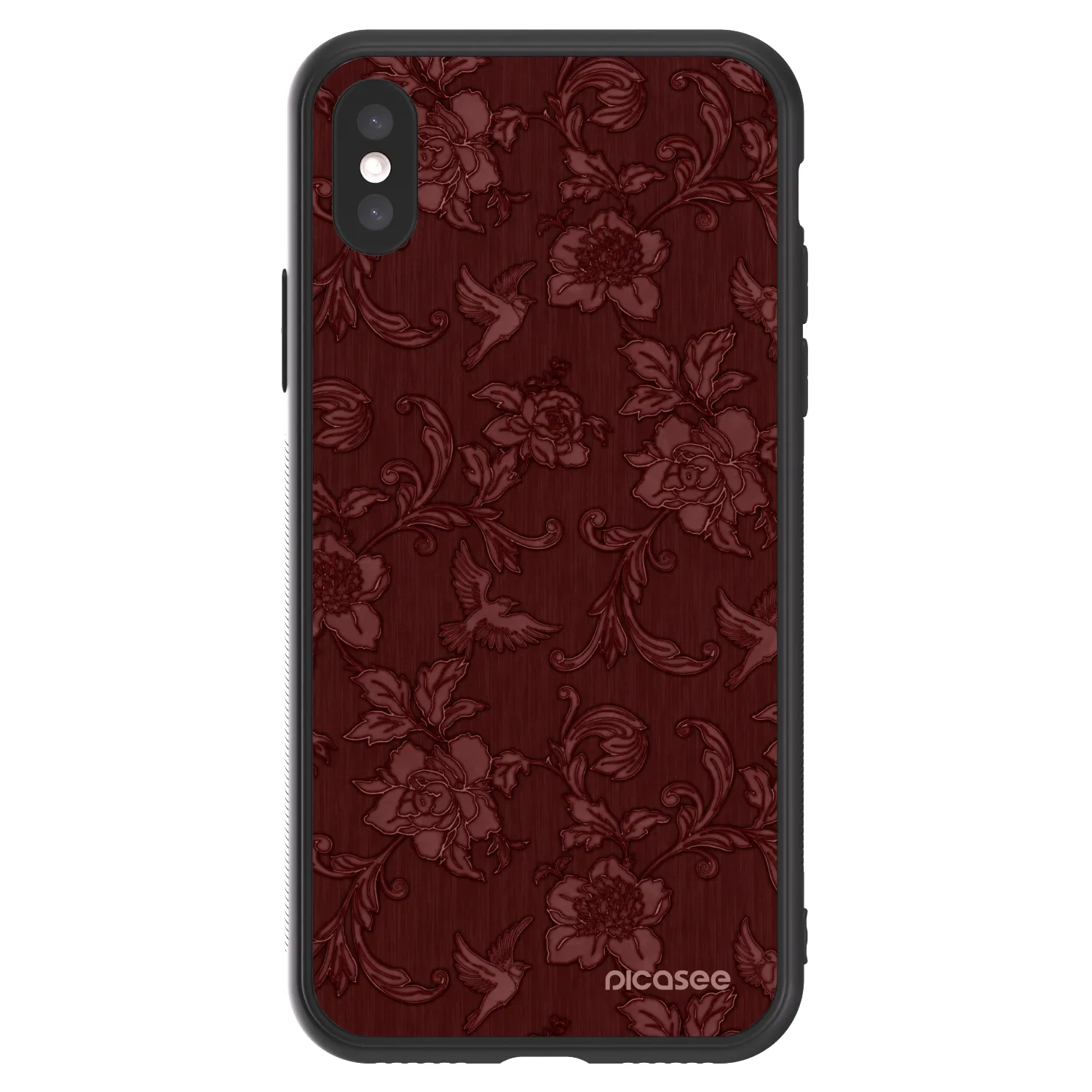 Picasee ULTIMATE CASE na Apple iPhone X/XS - Red Elegance