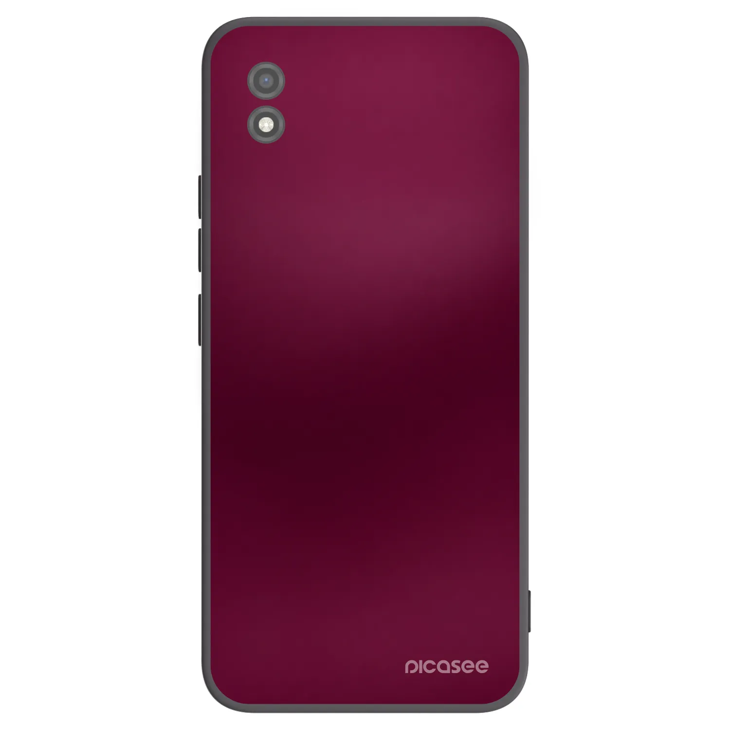 Picasee silikonowe czarne etui na Realme C11 (2021) - Velvet Bordeaux