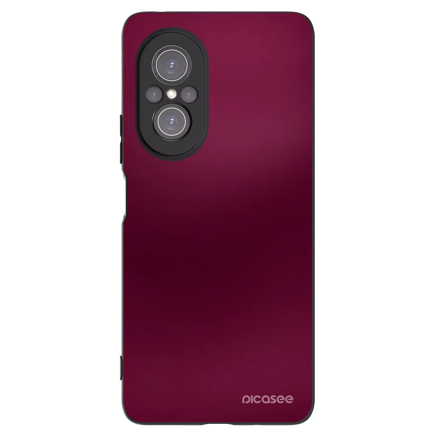 Picasee silikonowe czarne etui na Huawei Nova 9 SE - Velvet Bordeaux