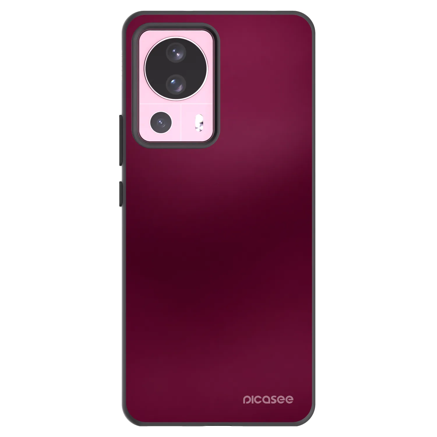 Picasee silikonowe czarne etui na Xiaomi 13 Lite - Velvet Bordeaux