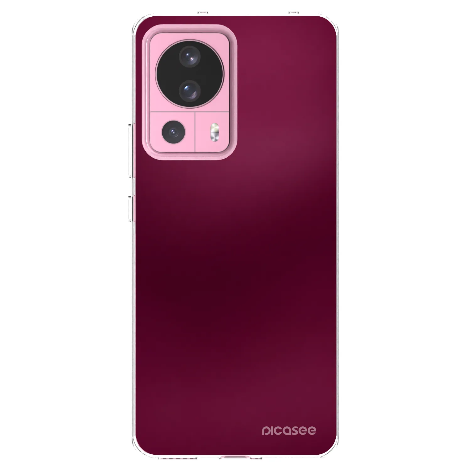Picasee silikonowe przeźroczyste etui na Xiaomi 13 Lite - Velvet Bordeaux