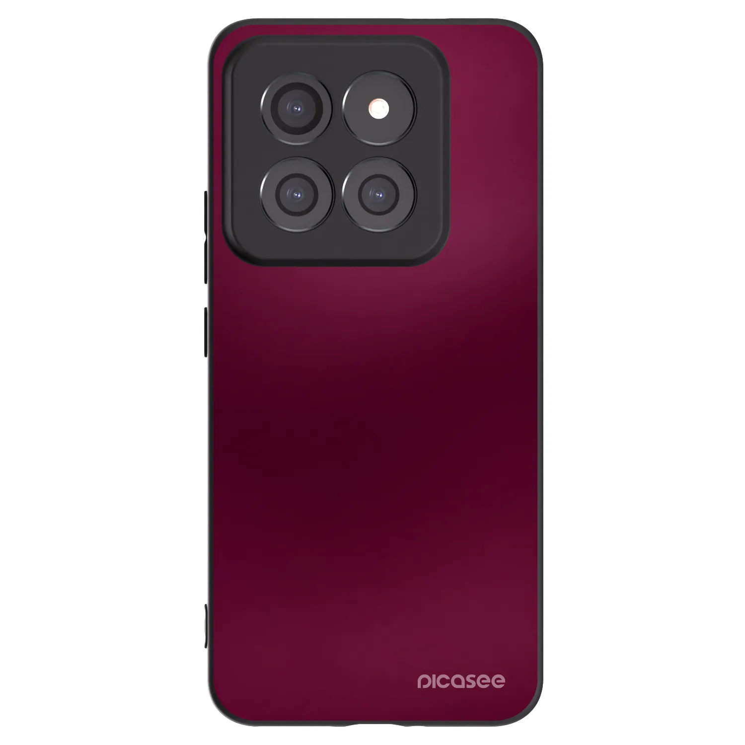 Picasee silikonowe czarne etui na Xiaomi 14 Pro - Velvet Bordeaux