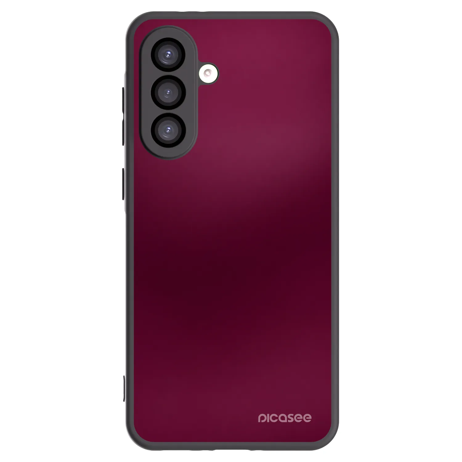 Picasee silikonowe czarne etui na Samsung Galaxy A26 5G A266B - Velvet Bordeaux