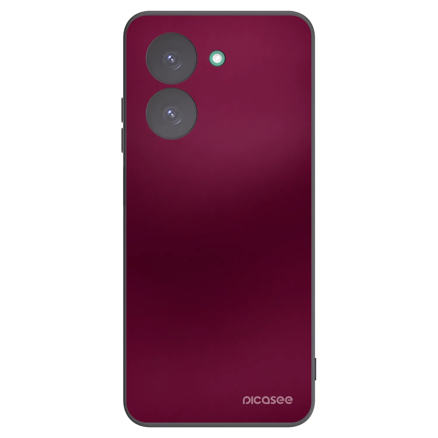 Picasee silikonowe czarne etui na Xiaomi Redmi A5 - Velvet Bordeaux