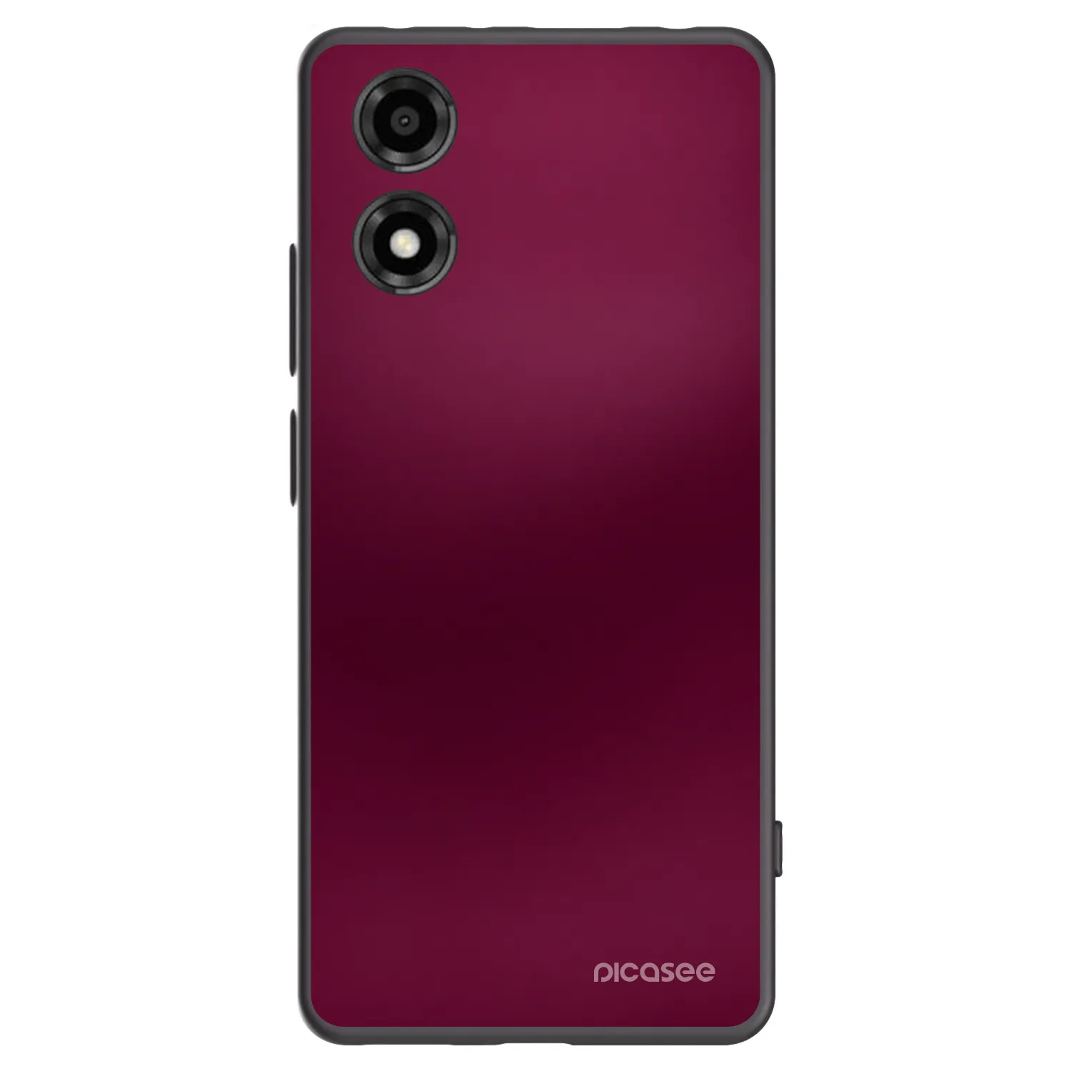 Picasee silikonowe czarne etui na Motorola Moto E14 - Velvet Bordeaux