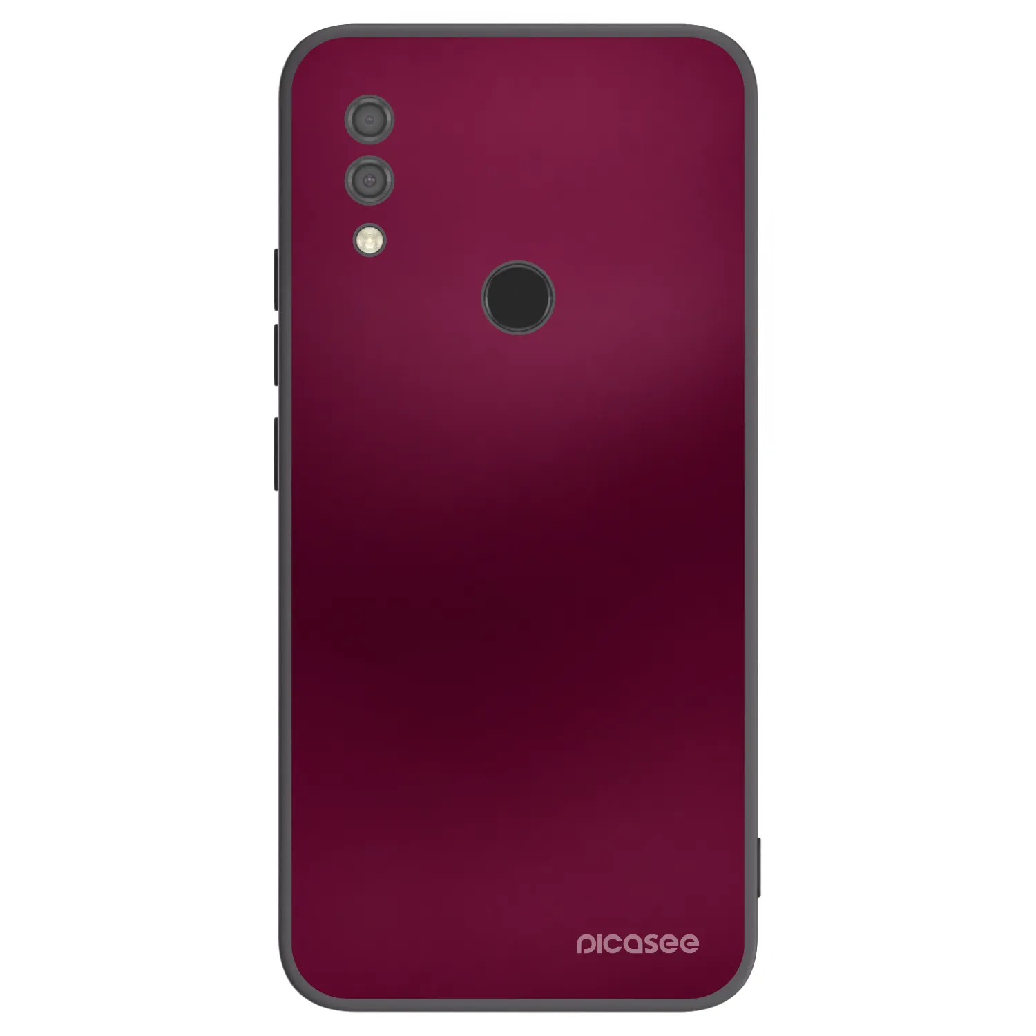 Picasee silikonowe czarne etui na Xiaomi Redmi 7 - Velvet Bordeaux