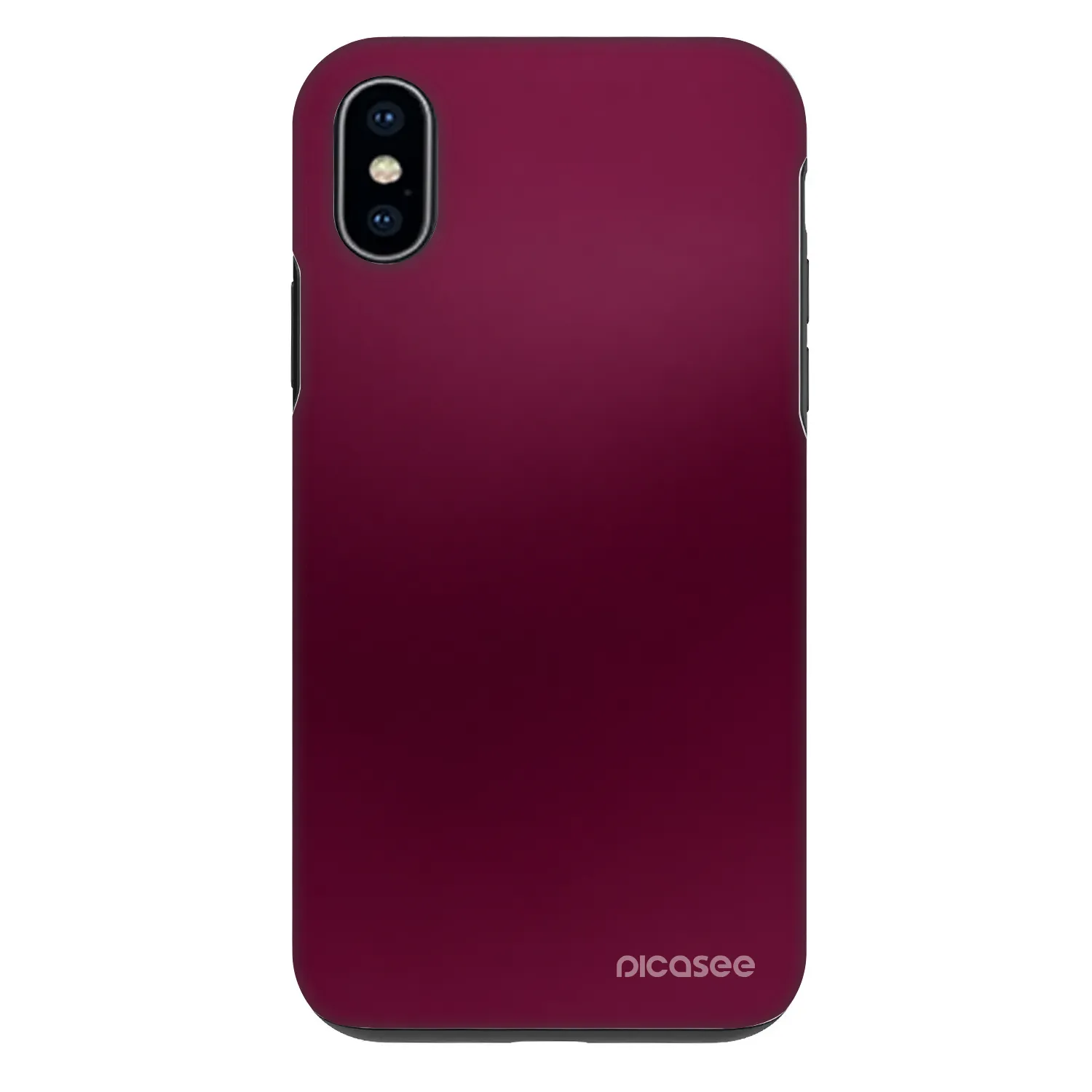 Picasee Fashion Case na Apple iPhone X/XS - Velvet Bordeaux