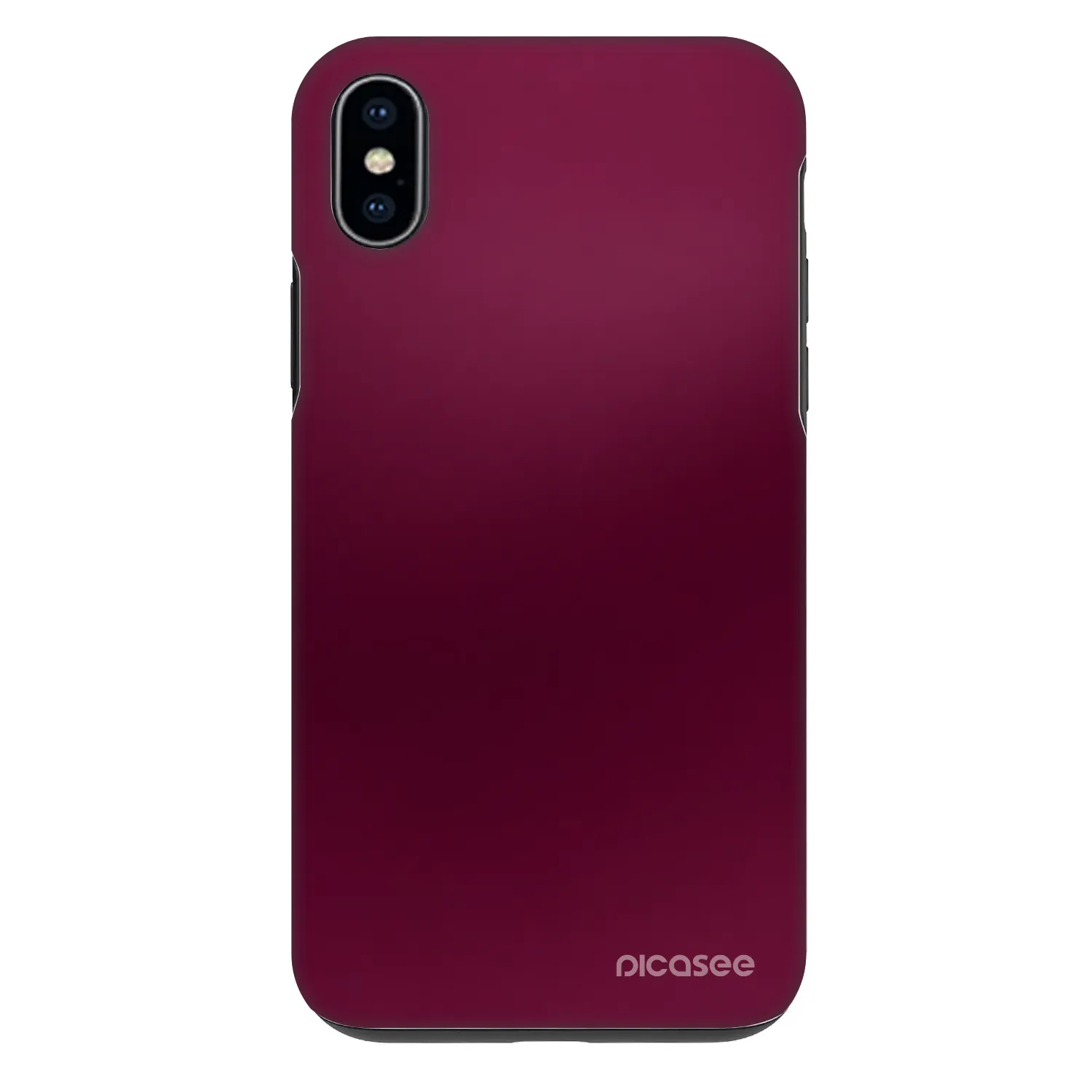 Picasee Fashion Case na Apple iPhone XS Max - Velvet Bordeaux