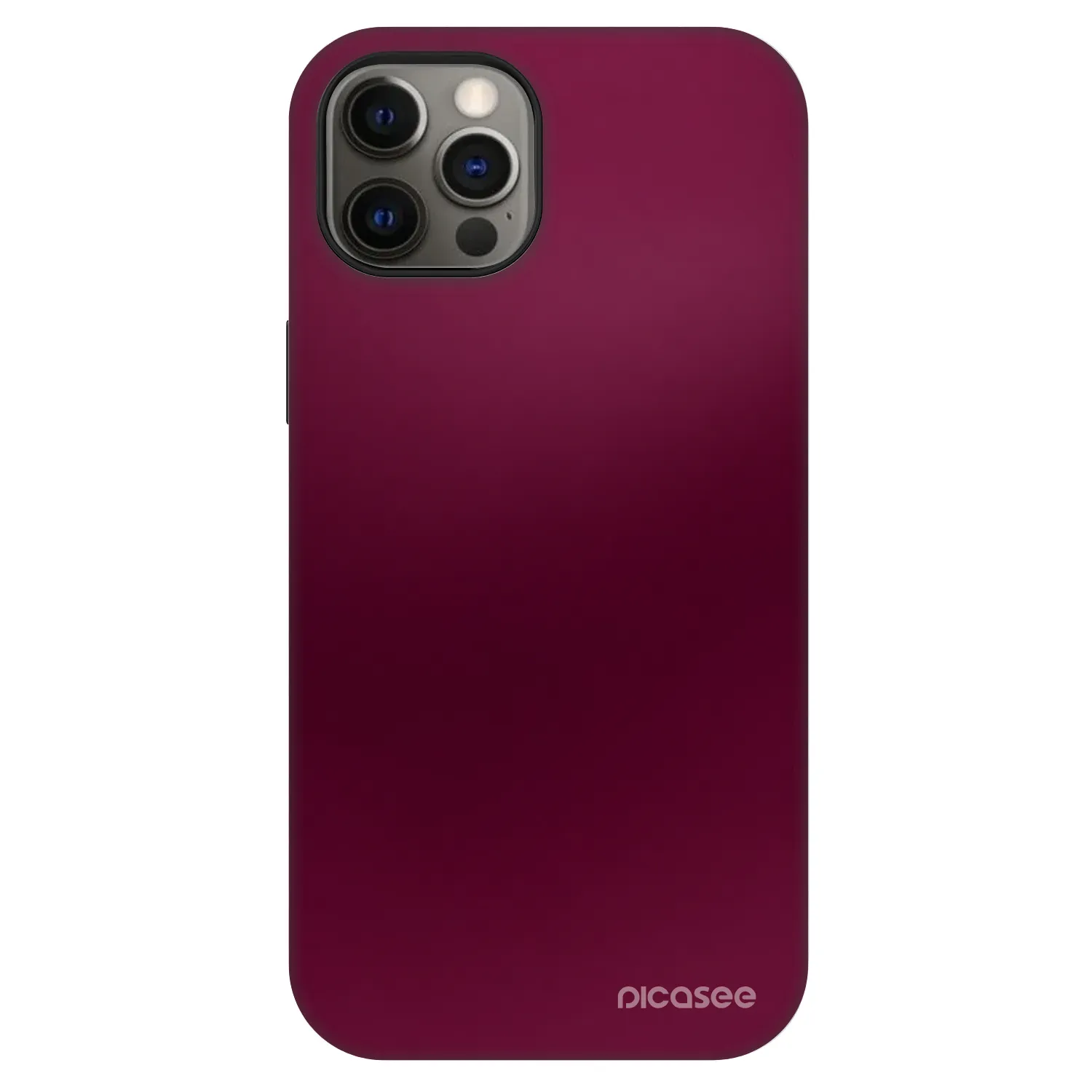 Picasee Fashion Case MagSafe na Apple iPhone 12 - Velvet Bordeaux