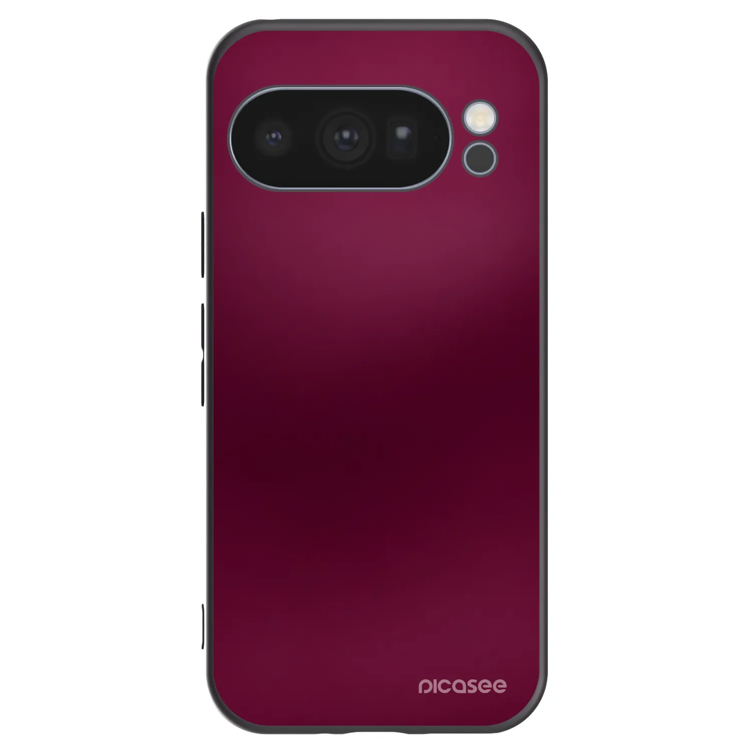 Picasee silikonowe czarne etui na Google Pixel 10 Pro - Velvet Bordeaux