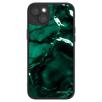 Picasee ULTIMATE CASE MagSafe pro Apple iPhone 15 Plus - Dark emerald