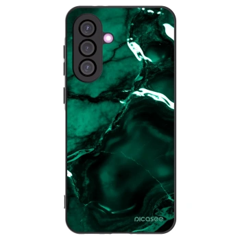 Picasee silikonowe czarne etui na Samsung Galaxy A56 5G A566B - Dark emerald
