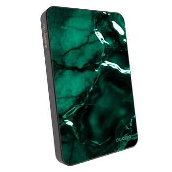 Powerbank z MagSafe 5 000 mAh Szary - Dark emerald