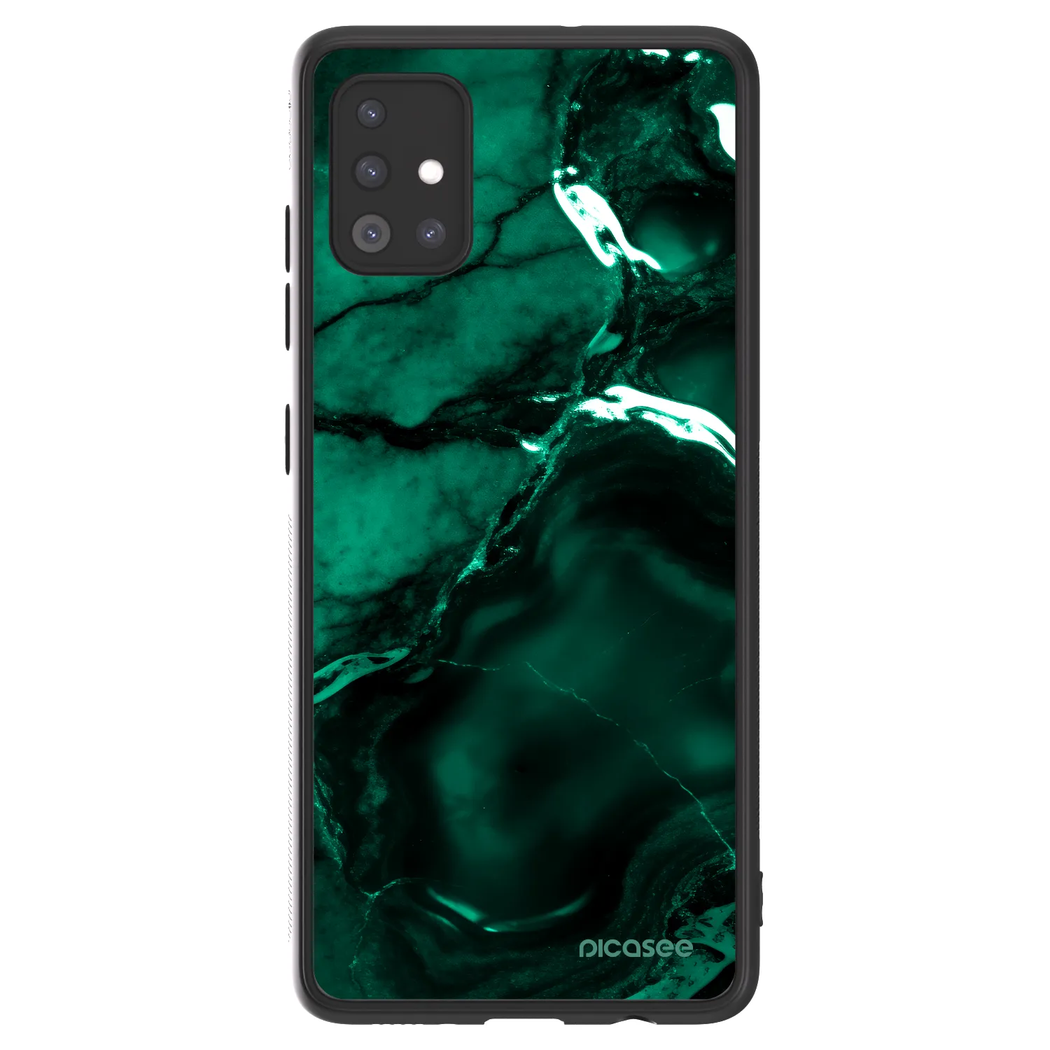 Picasee ULTIMATE CASE na Samsung Galaxy A51 A515F - Dark emerald