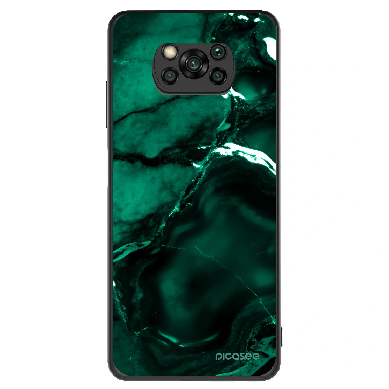 Picasee ULTIMATE CASE na Xiaomi Poco X3 - Dark emerald