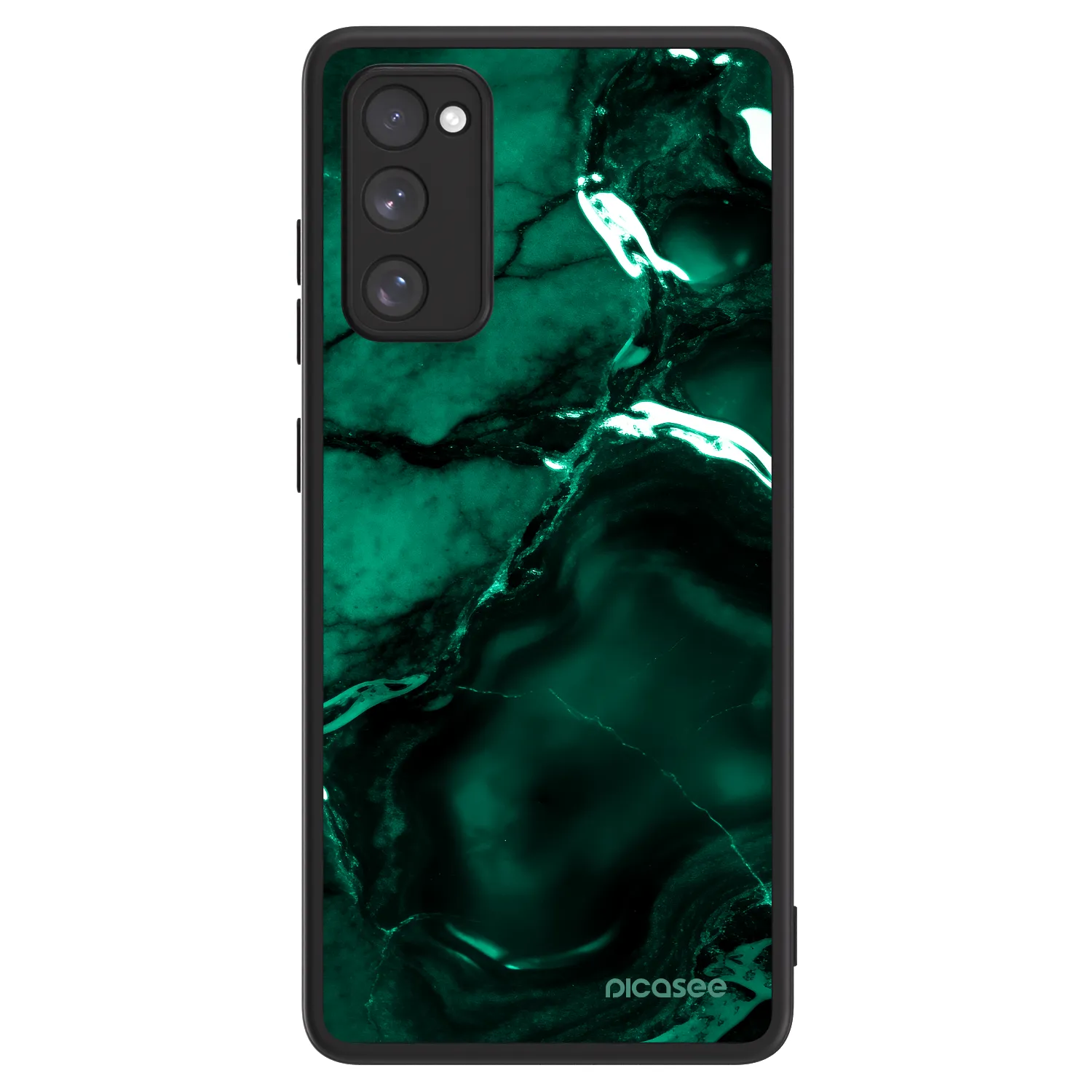 Picasee ULTIMATE CASE na Samsung Galaxy S20 FE - Dark emerald